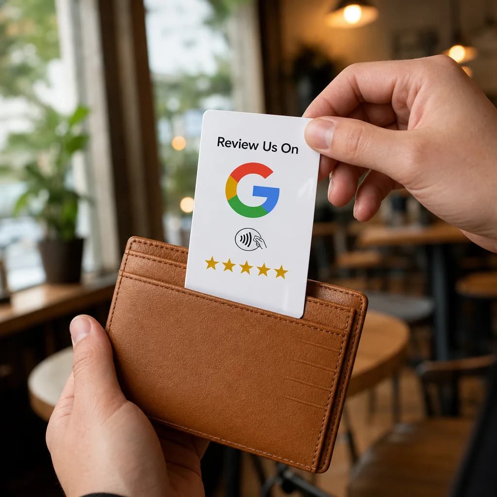 Google Review NFC Card — Wallet Size 5